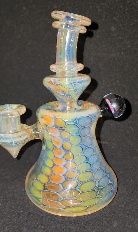 Jakers glass Fumed Opal Coin Banger Hanger