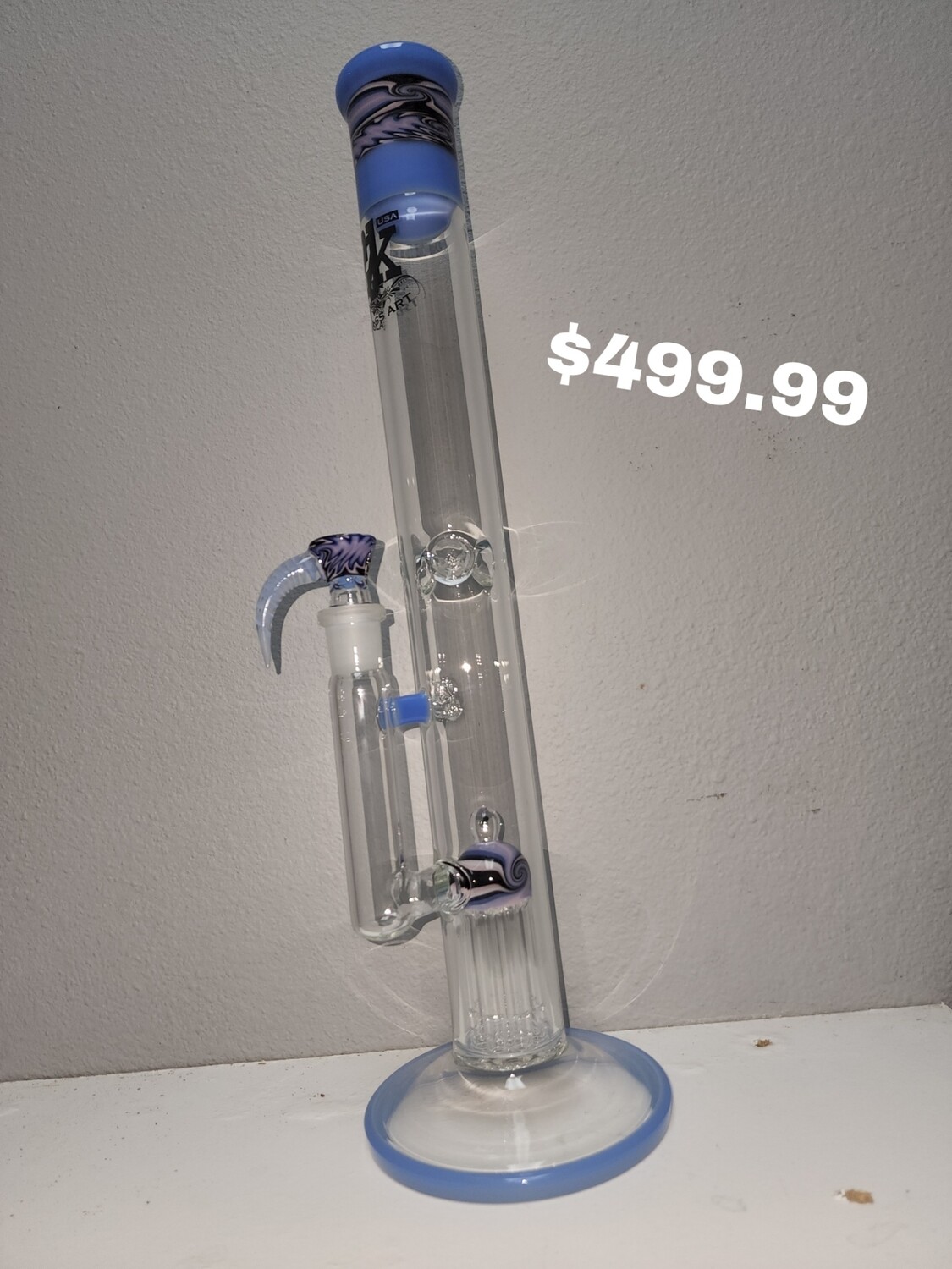 2k Glassart Worked Tree Tube