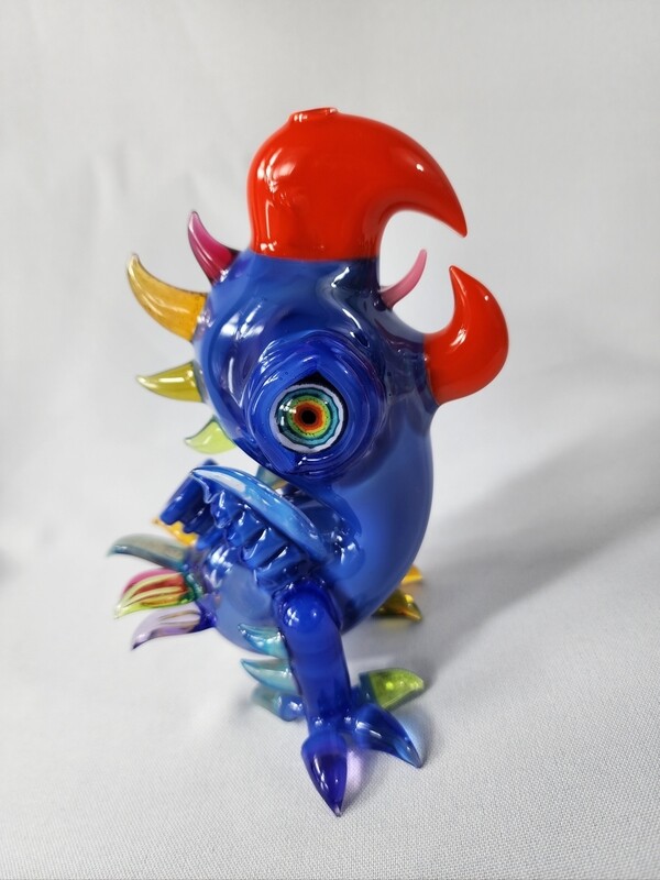 RJ GLASS BLUE BIRD