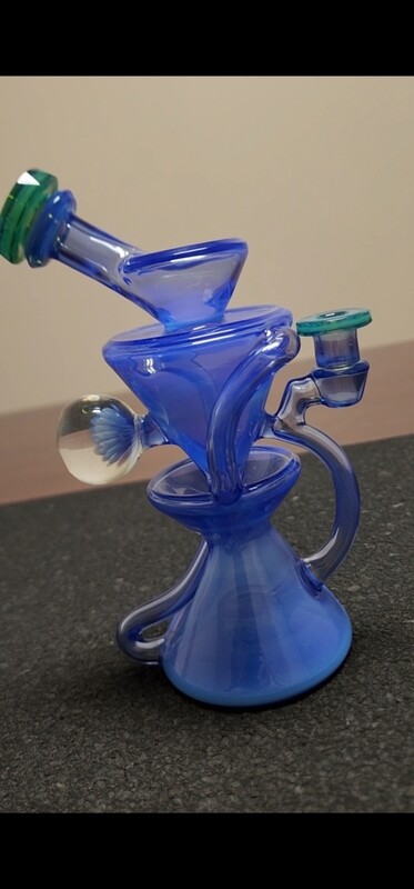 Captncronic Glass Faceted Dual Full Color Recycler Captncronic Glass Faceted Dual Full Color Recycler