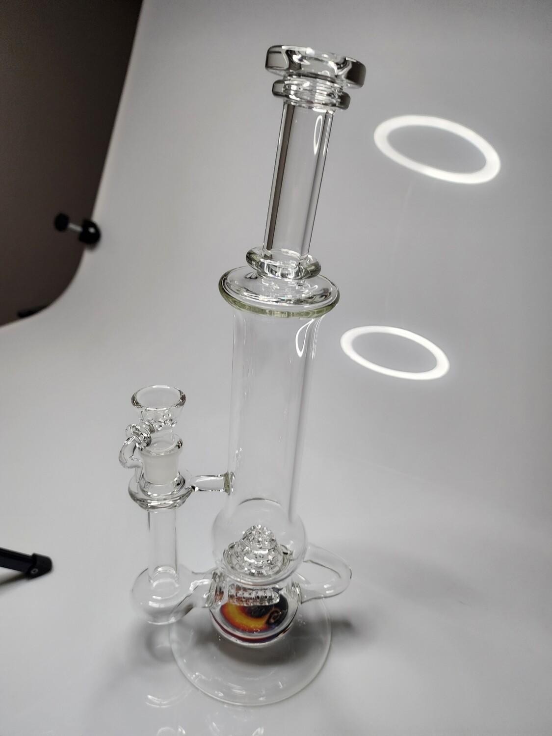 Frito Glass Dually Volcano Drain and Wag