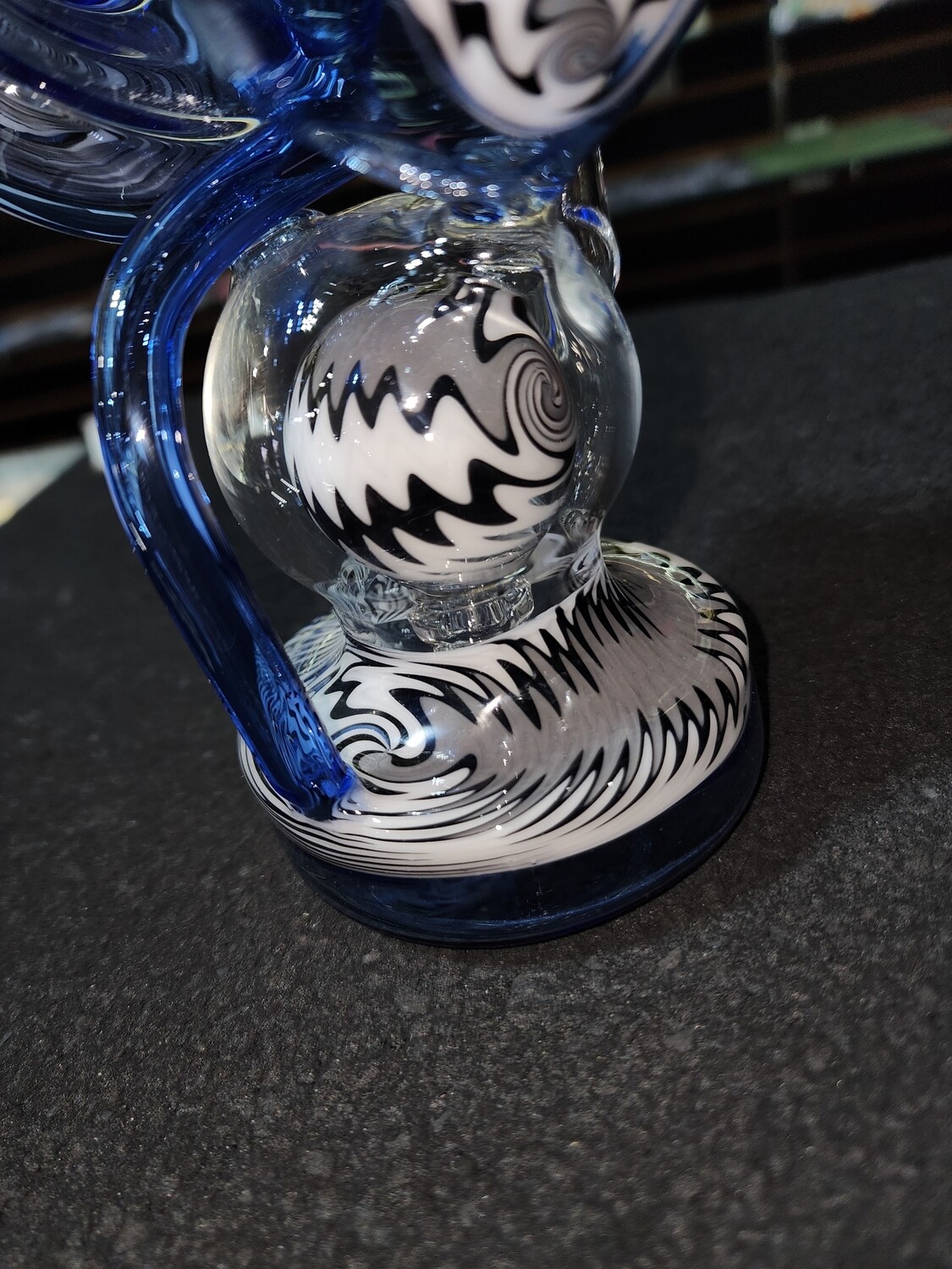 Clarkie Clark Glass Shogun Ball Recycler