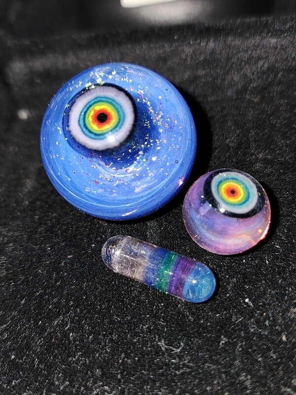 RJ Glass 3 PC slurper set