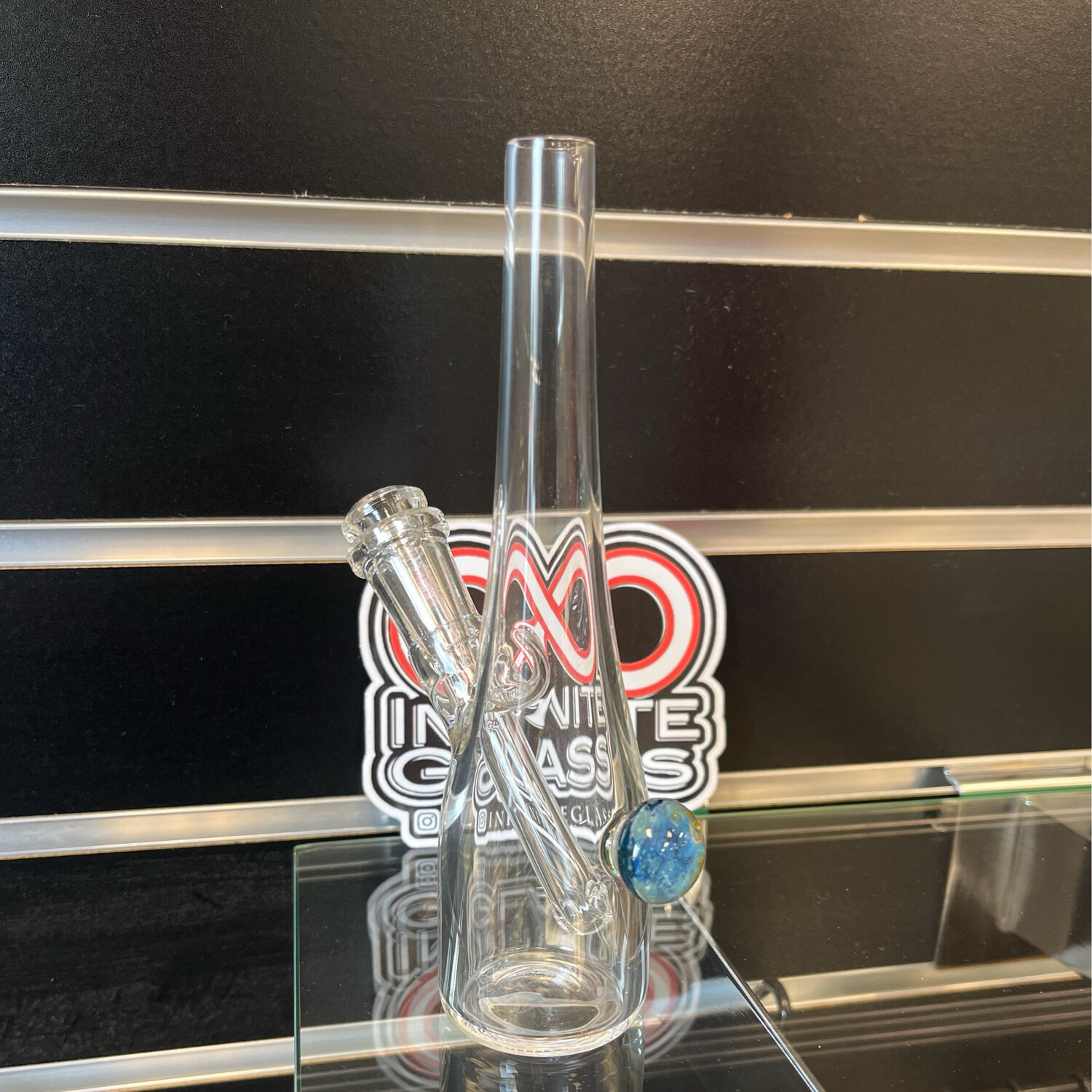 Infinite Glass Sake Bottle W/ Chaos Marble