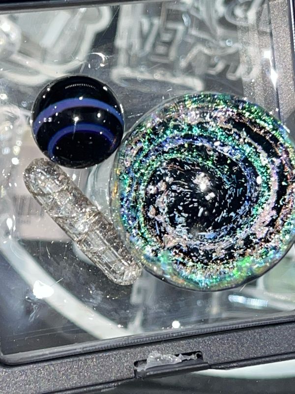 Dichro Galaxy Marble 3pc Slurper Set @cajun0420