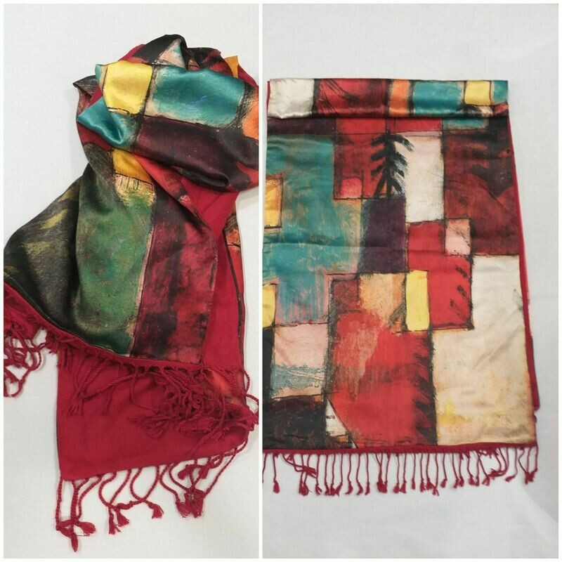PASHMINA SEDA REVERSIBLE