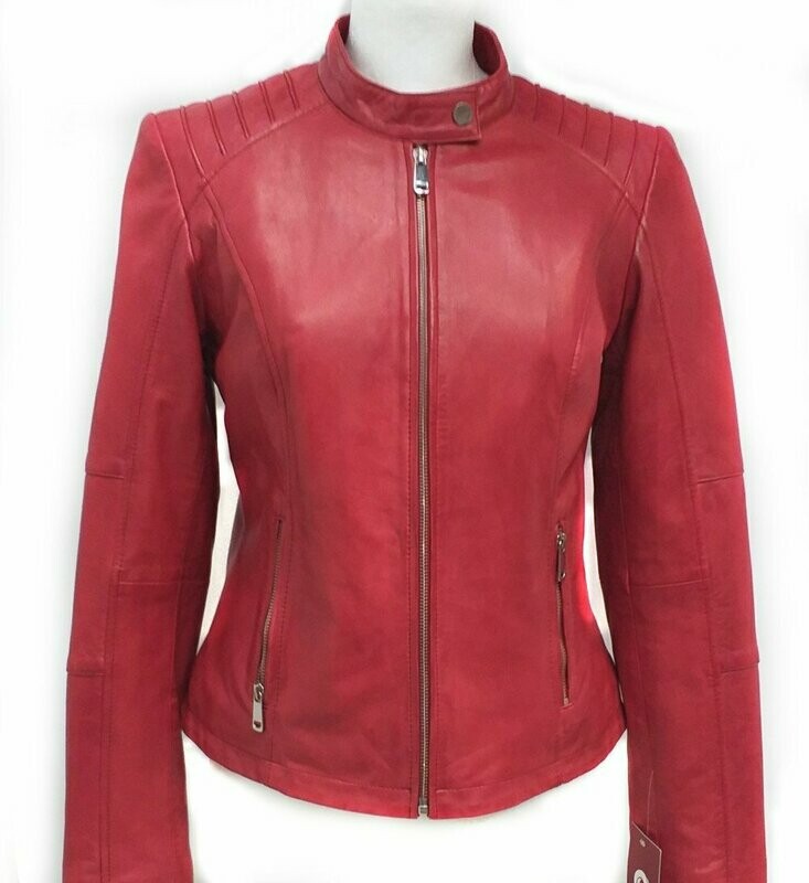 CAZADORA CUERO MUJER CAZADORA CUERO MUJER