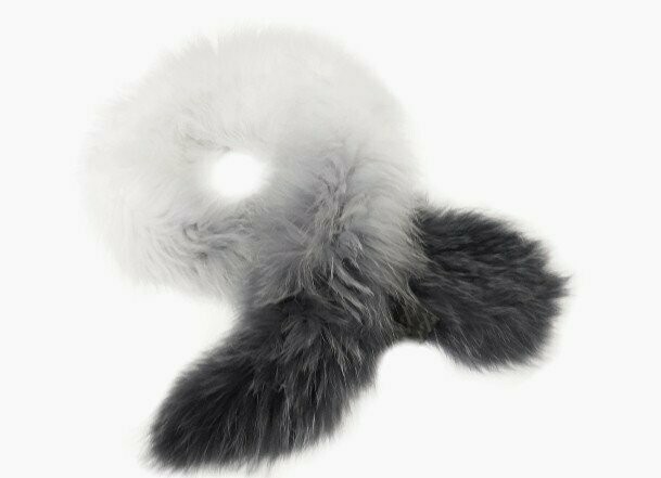 BUFANDA FOX DEGRADE  GRIS