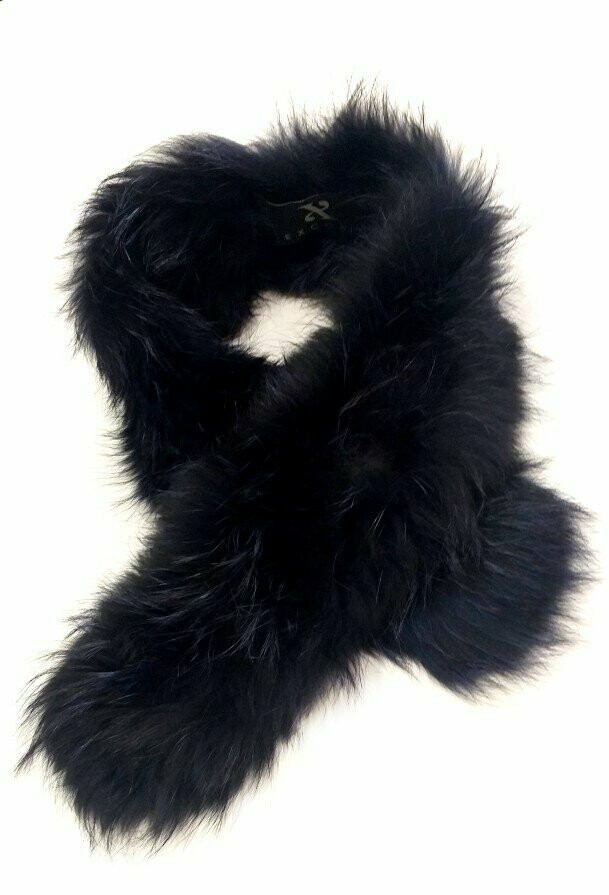 BUFANDA FOX NEGRA