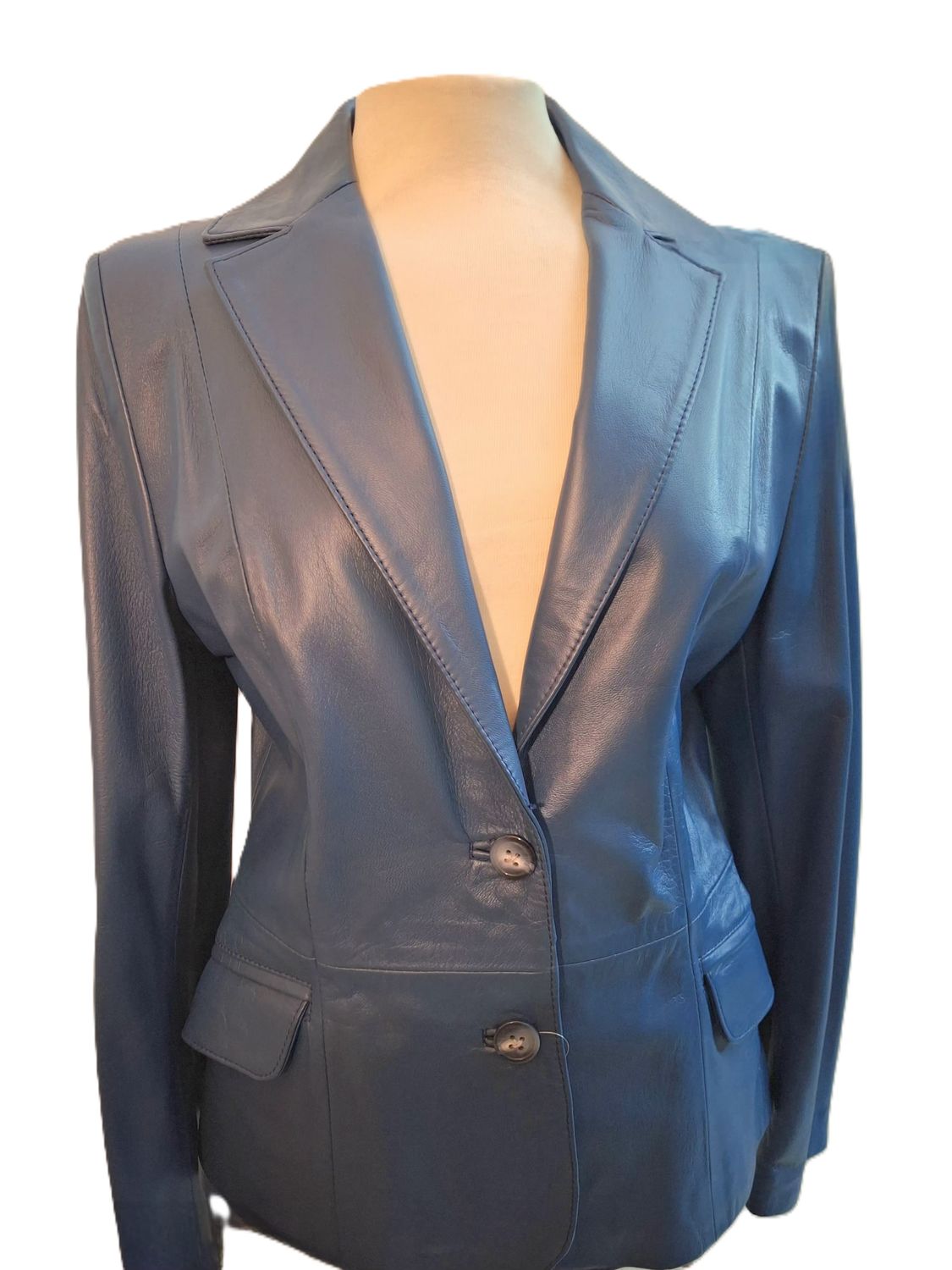 CHAQUETA NAPA BLASIER AZUL
