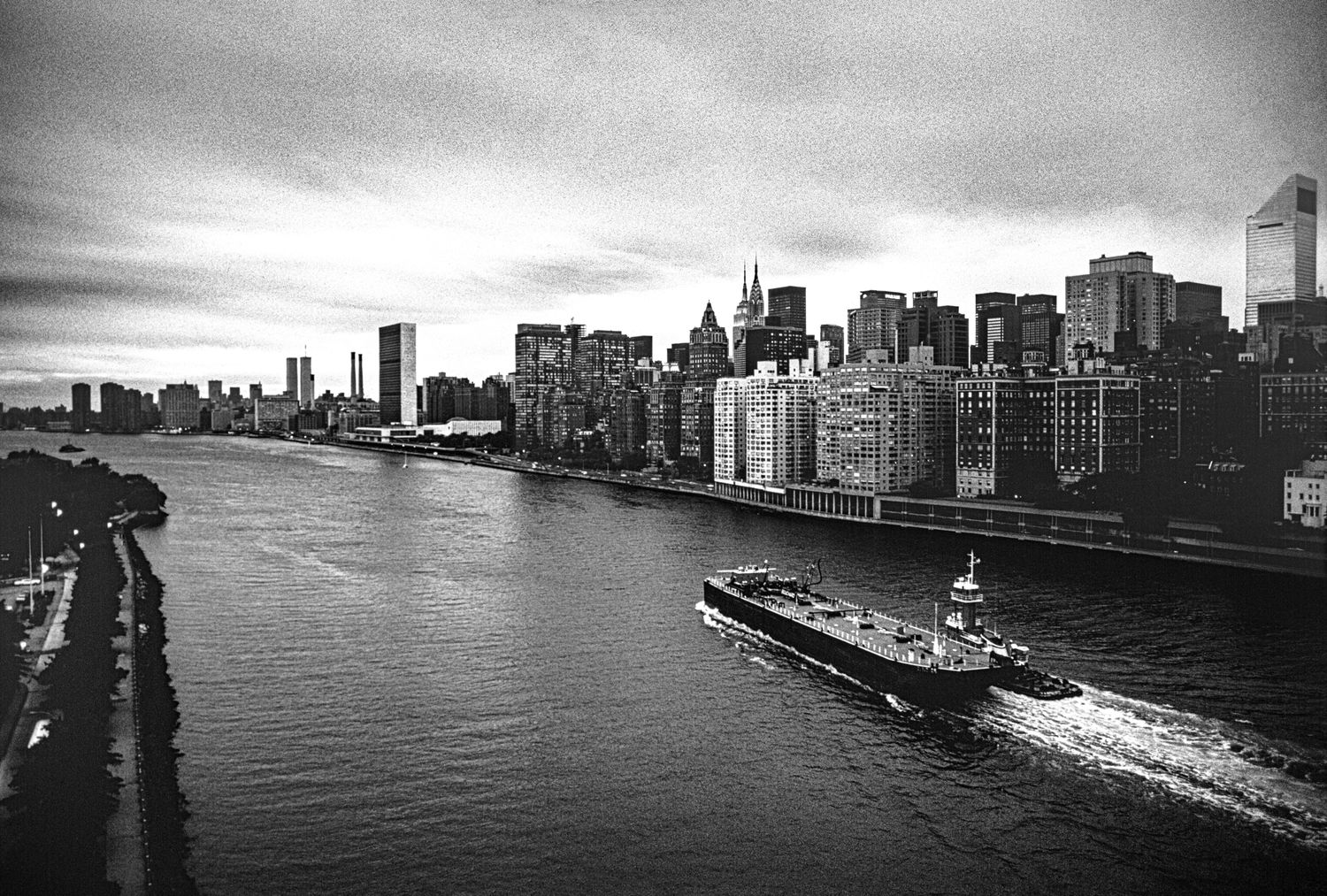 New York City Skyline from 59th St. Bridge - 1982