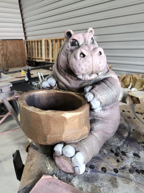 Hippo Planter