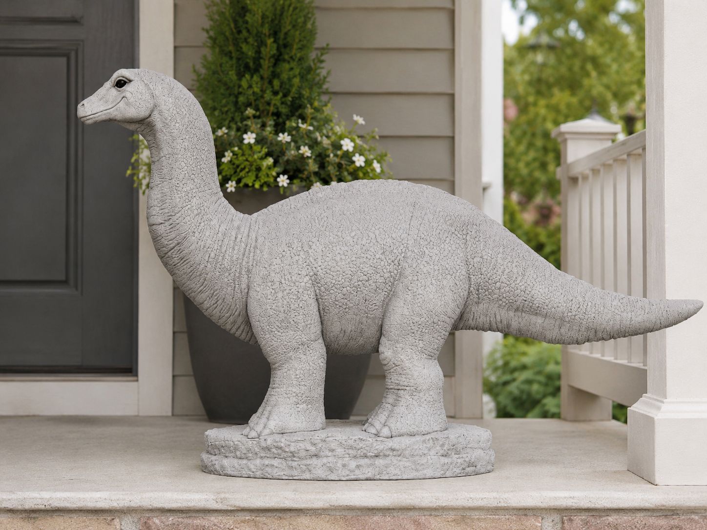 Porch Brontosaurus Dino