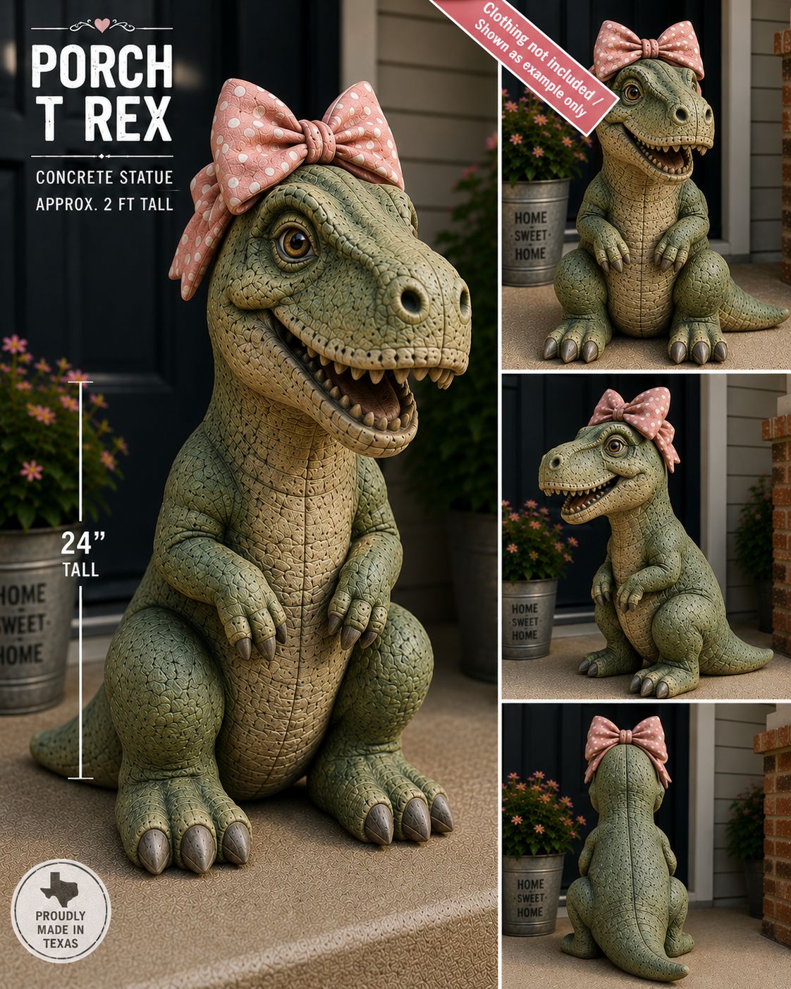 Porch T-REX Dino