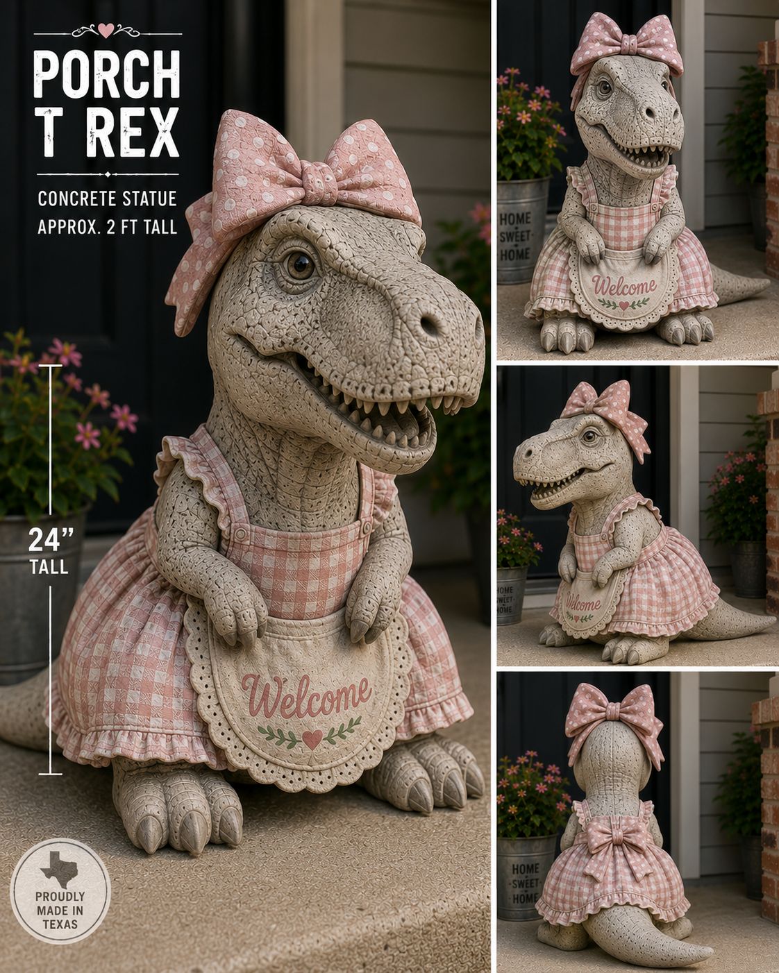 Porch T-REX Dino