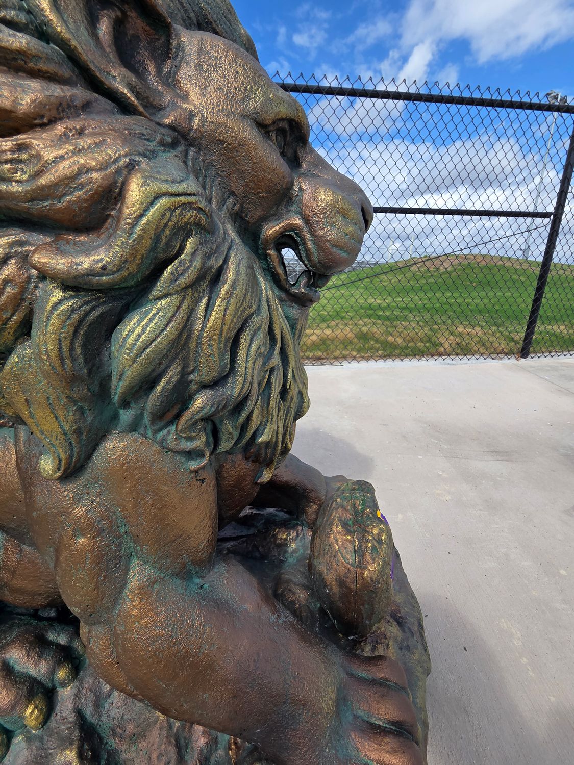 Regal Sitting Lion