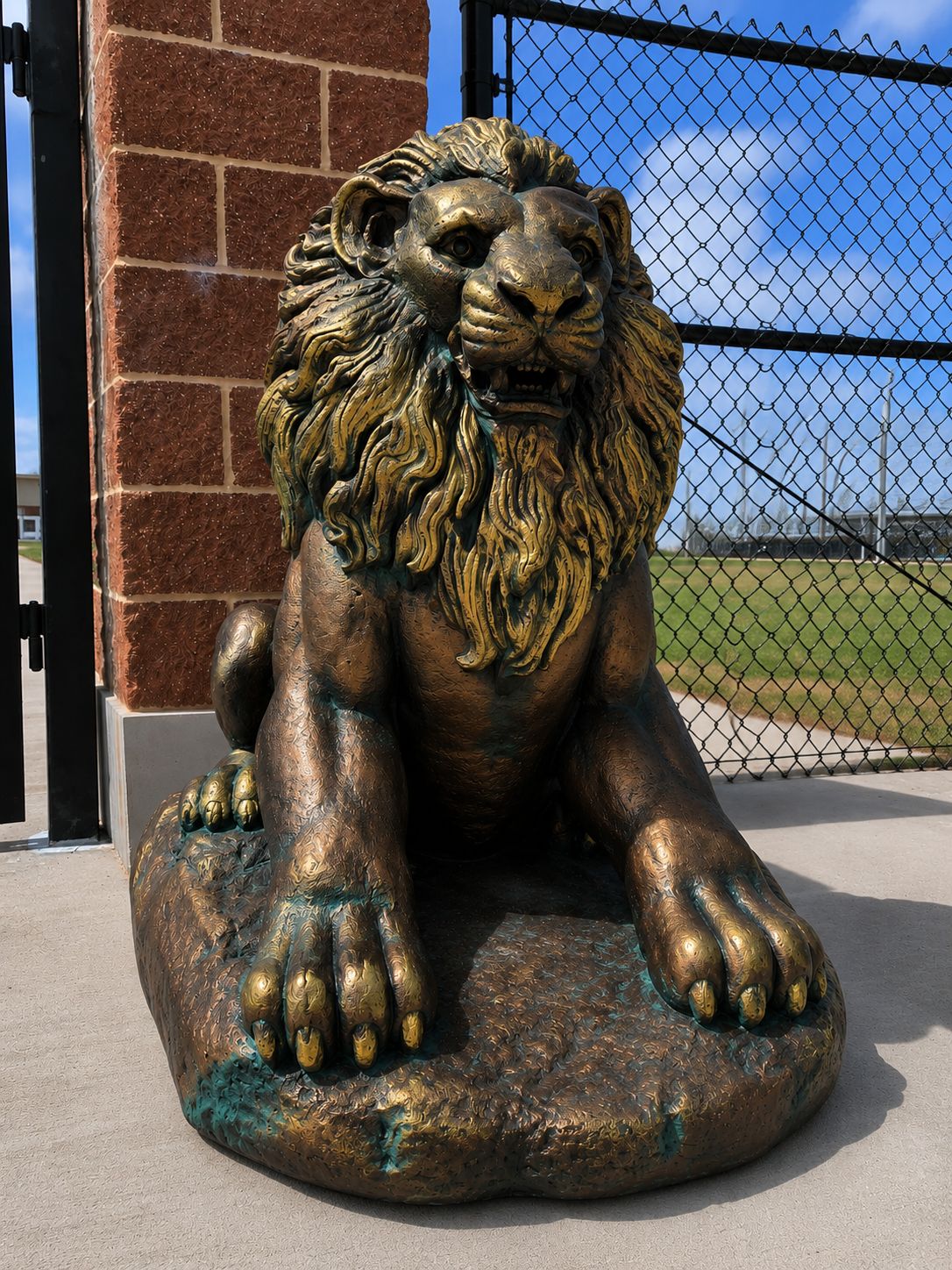 Regal Sitting Lion