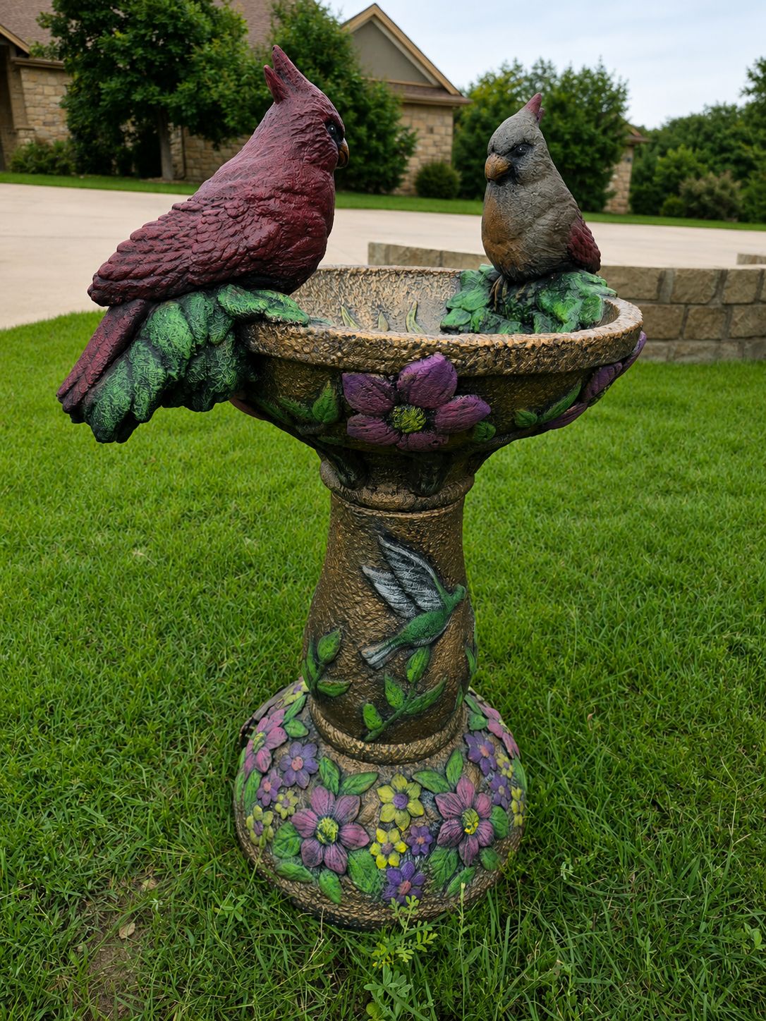 Memorial Birdbath