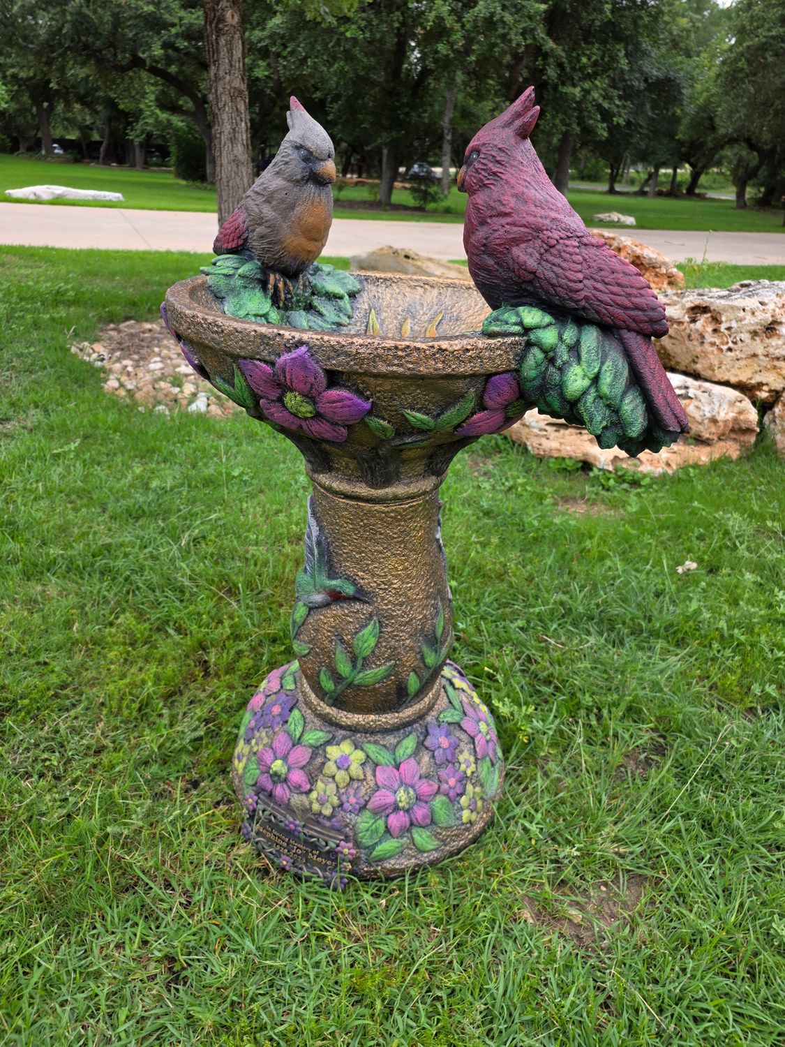 Memorial Birdbath