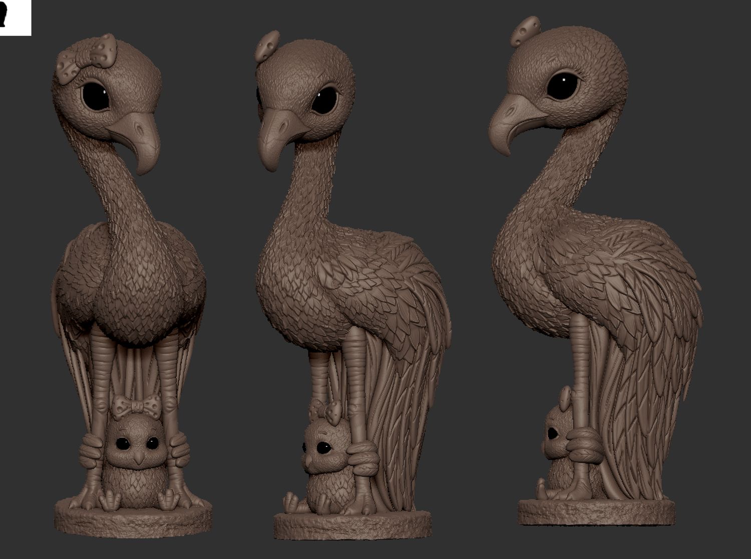 Mama Flamingo