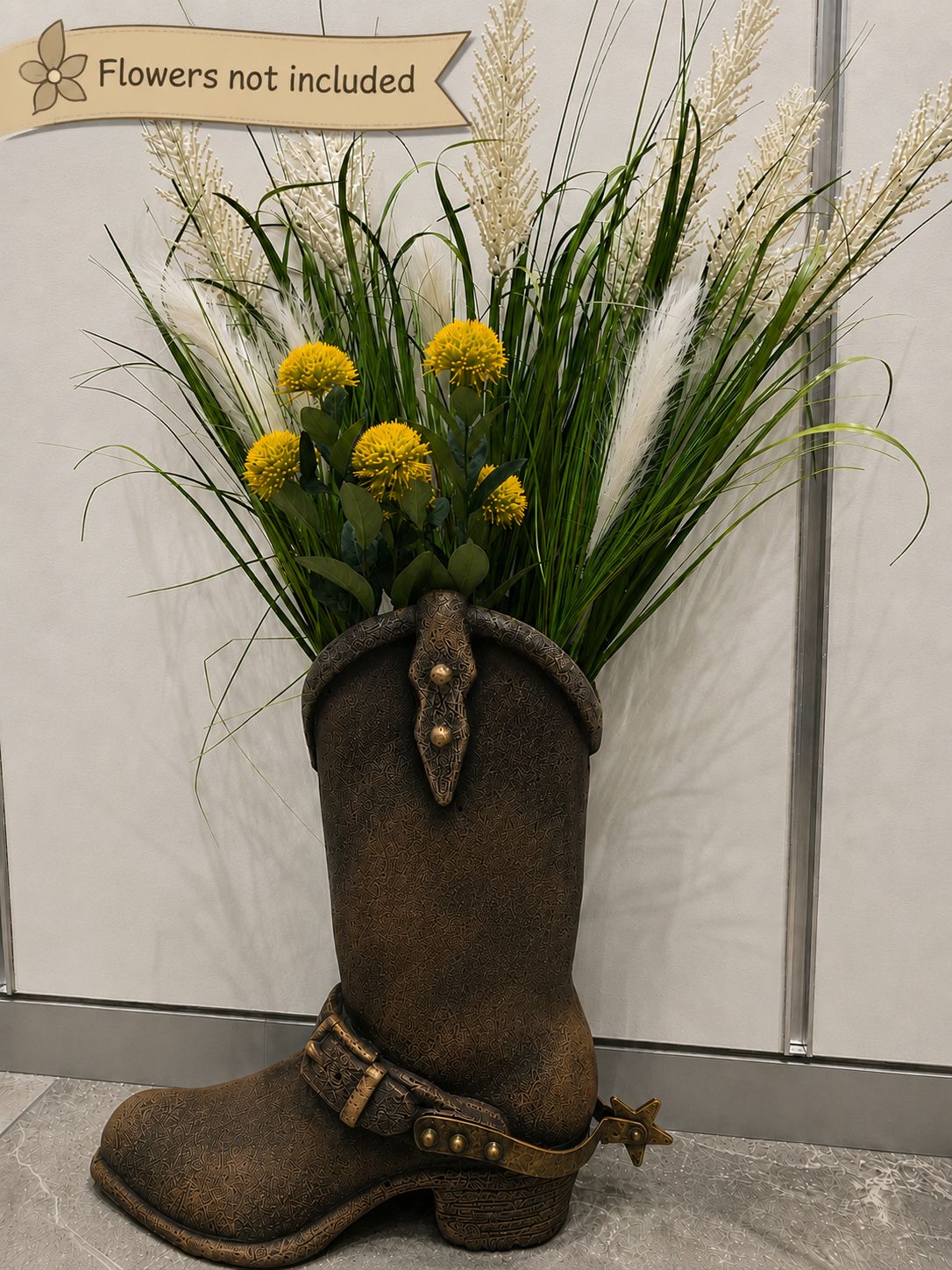 Cowboy Boot Planter
