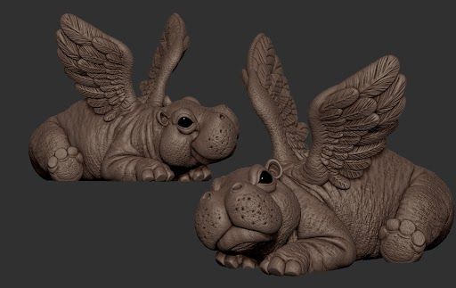 Angel Hippo (Pre-Order)