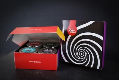 Geschenkbox mit 4 Gewürzen Ihrer Wahl