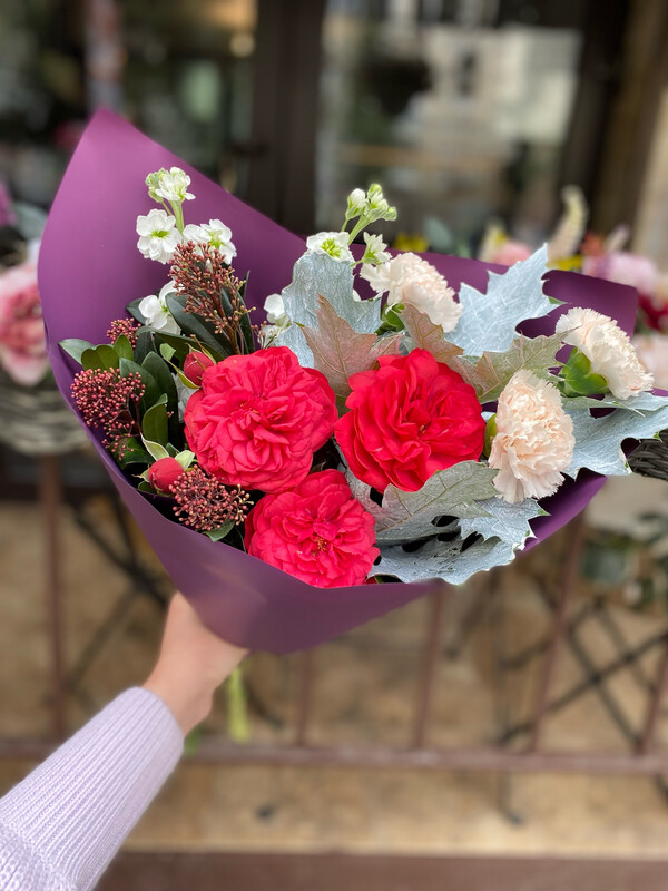 Авторский букет цветов "Алонсо"