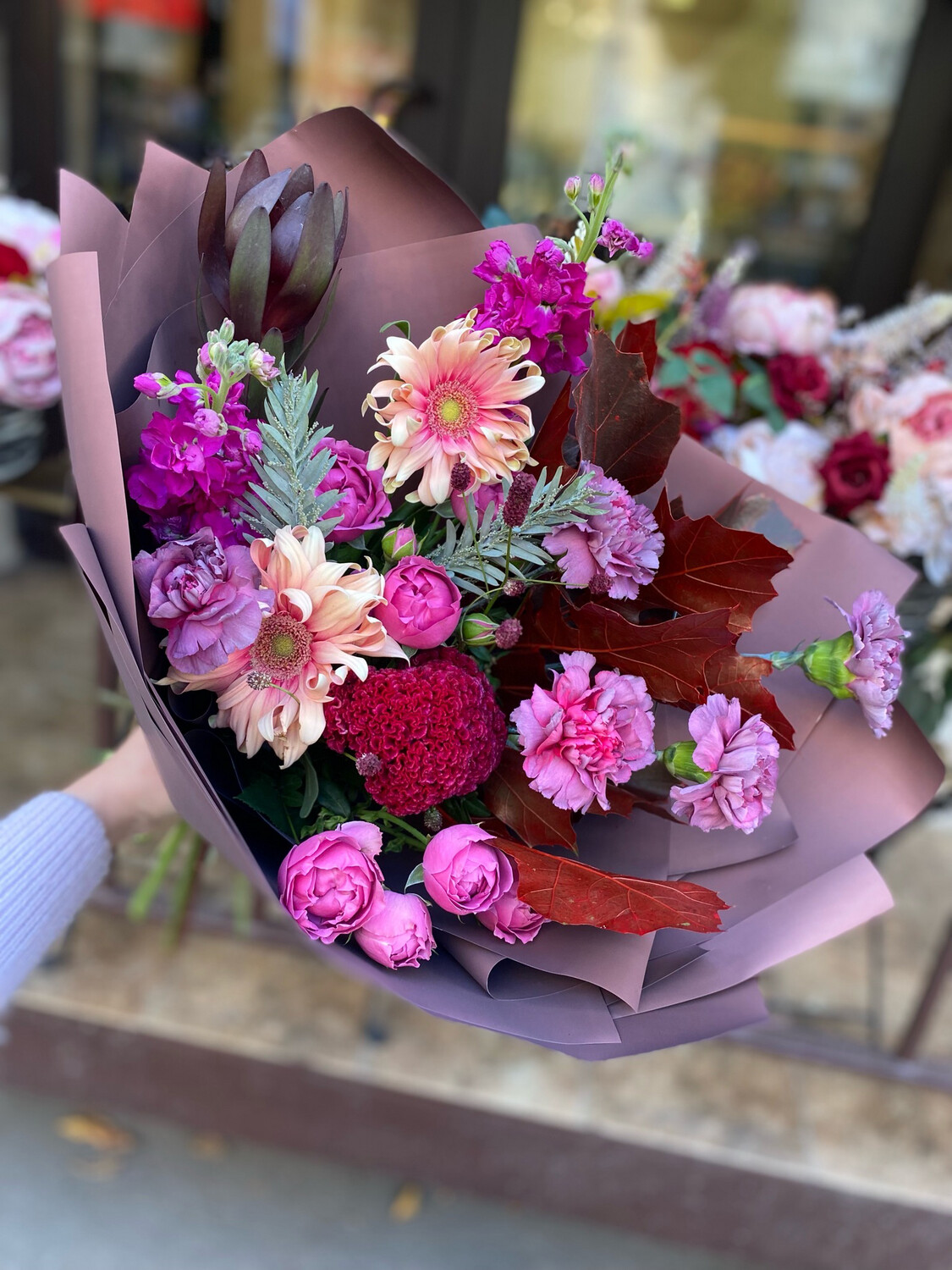 Авторский букет цветов «Эмилиано»