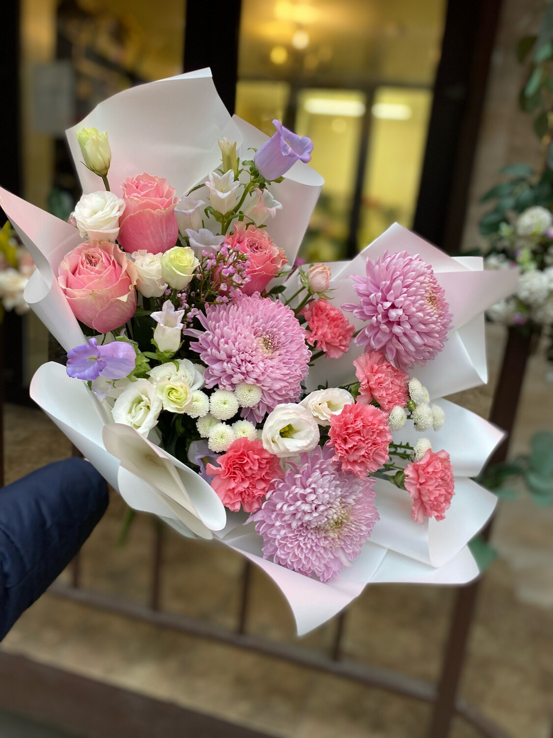 Авторский букет цветов "Паттайя"