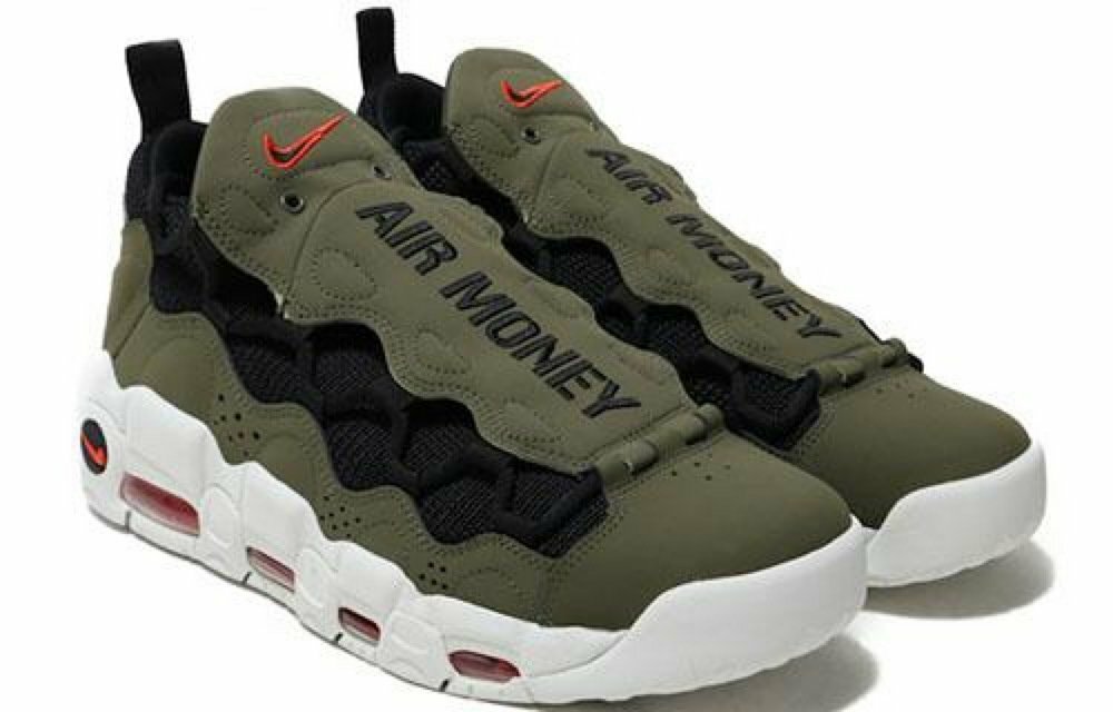 Air More Money "Olive"