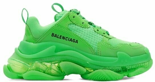 Balenciaga Triple S "Clear Sole Neon Green"