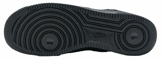 air force 1 x stüssy triple black