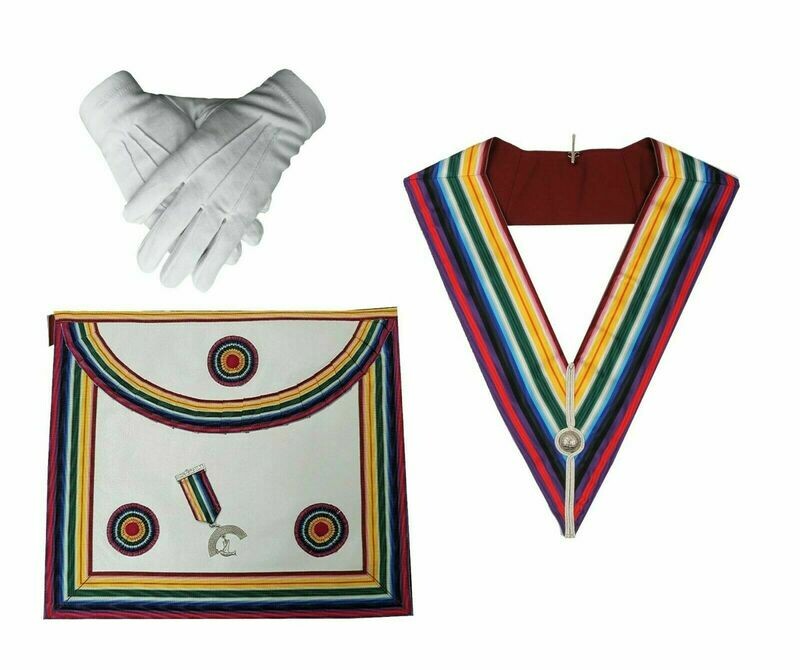 Grado de Nautas del Arca Real MANDIL+COLLAR+GUANTES