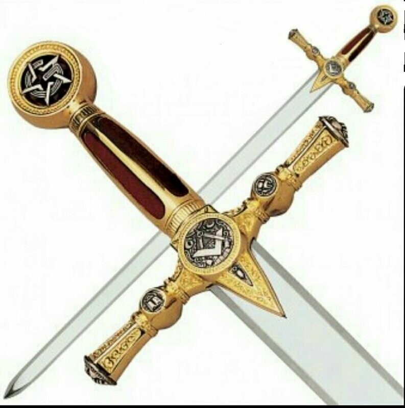 ESPADA MASONICA EN ACERO