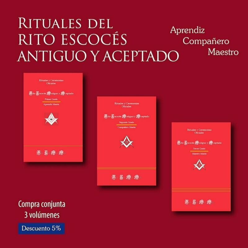 Pack RITUALES- Rito Escocés Antiguo y Aceptado