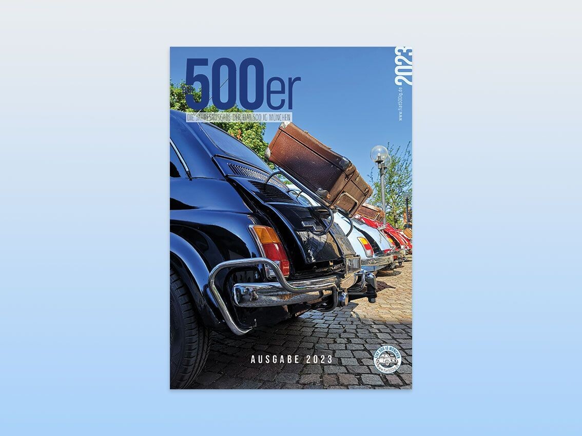 Fiat 500 IG München Jahresmagazin 2023