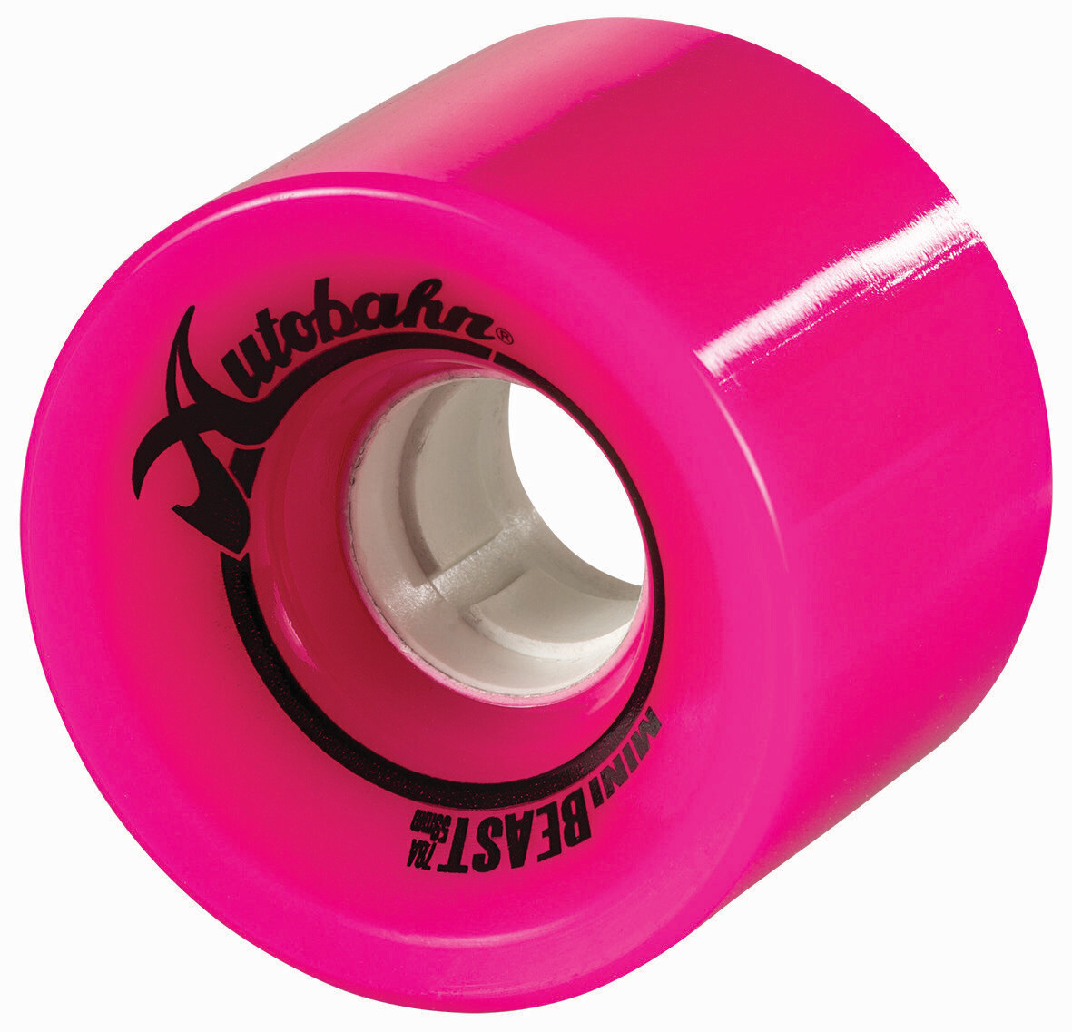 Wheels, Autobahn, Mini Beast Pink, 4er-Pack