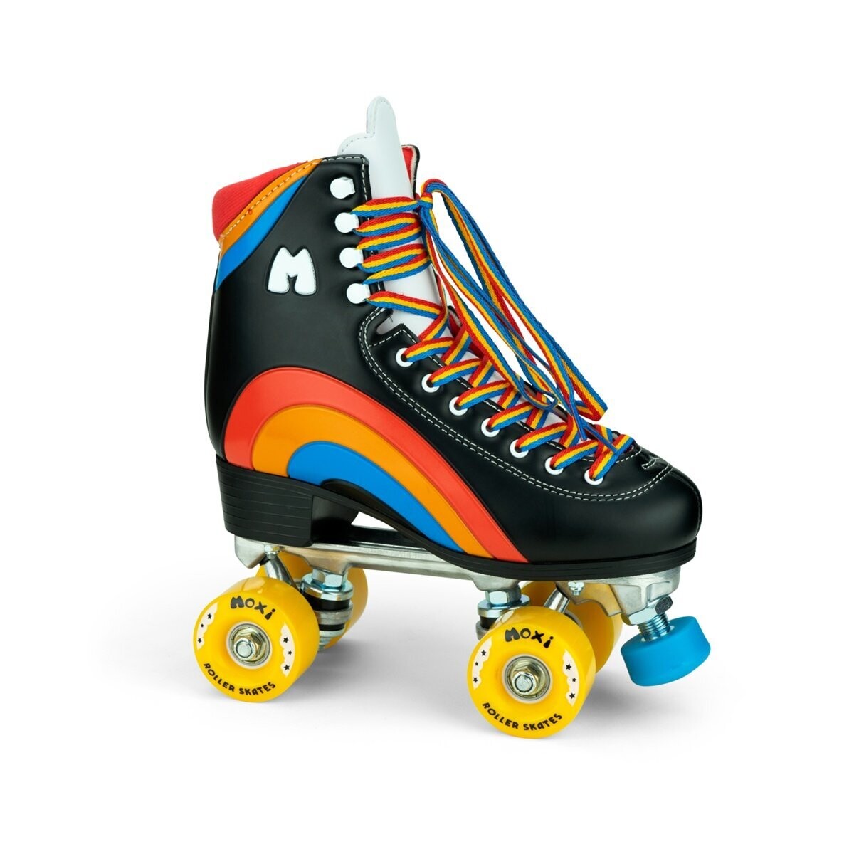 Skates, MOXI, Rainbow rider, black