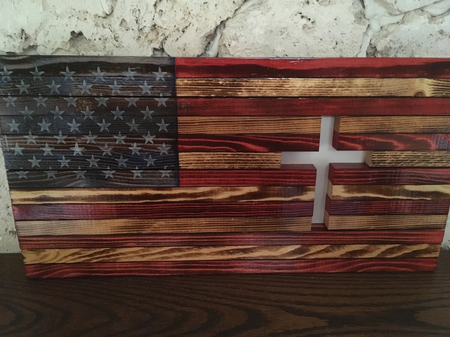 American Flags - Cross