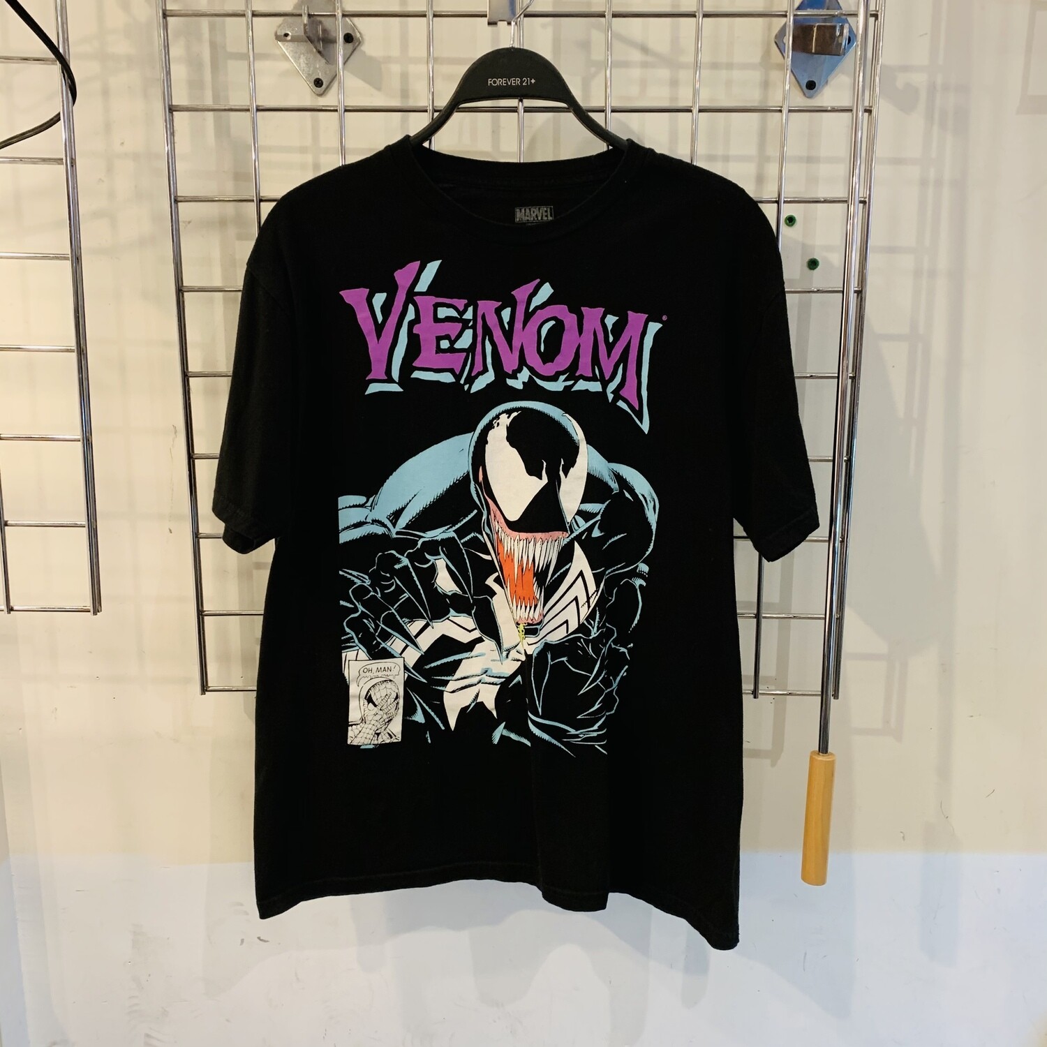 Size Large Marvel Venom T-Shirt Black