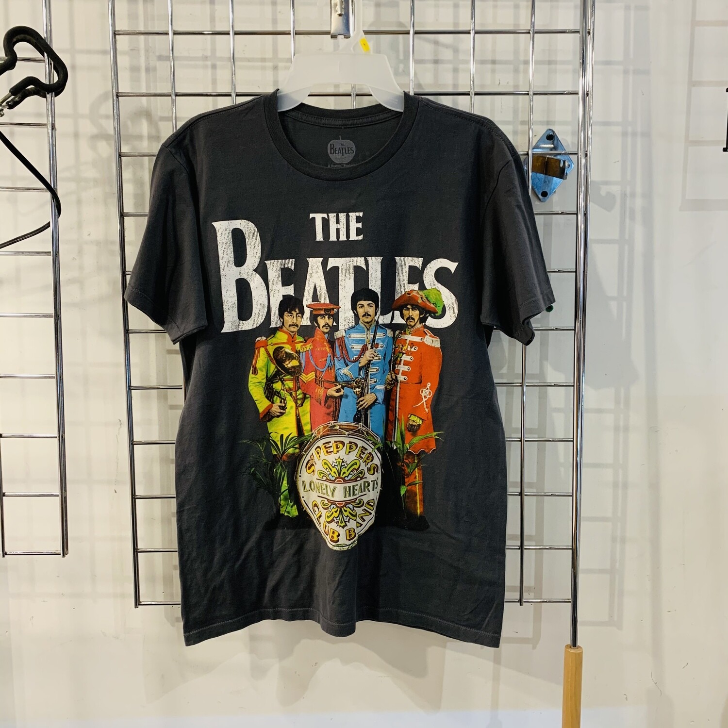 Size Medium The Beatles T-Shirt Grey