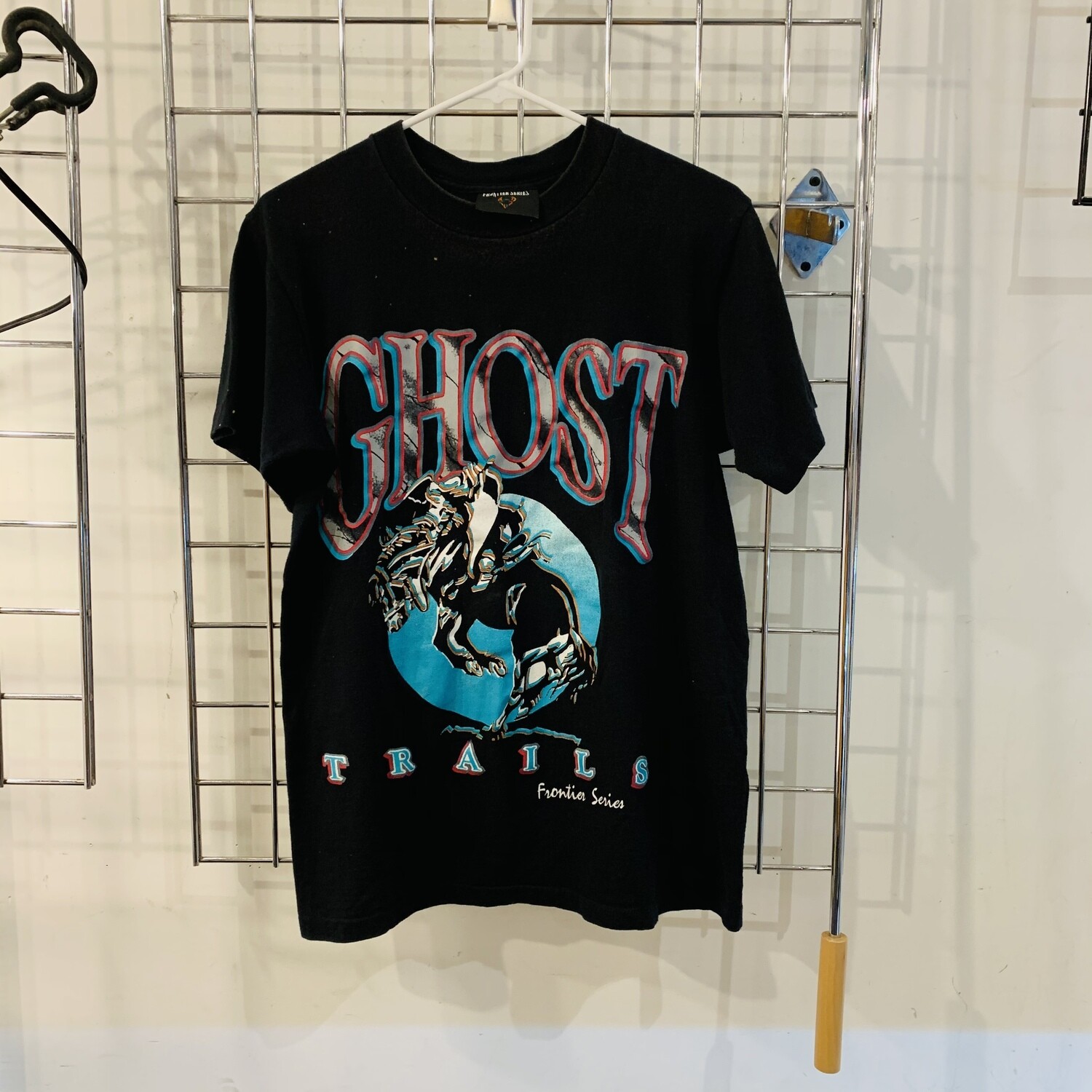 Size Medium Frontier Series Ghost Trails T-Shirt Black