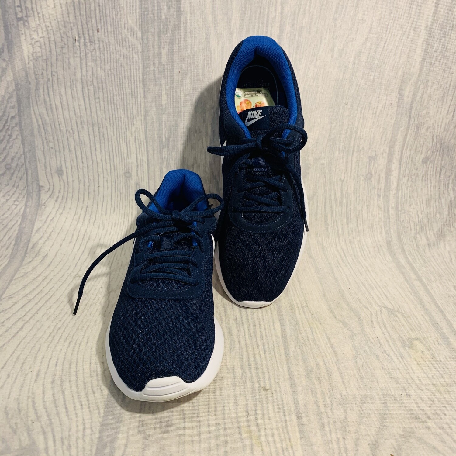 Size 8.5 Nike Tajun Men Shoe Midnight Navy/Game Royal/White