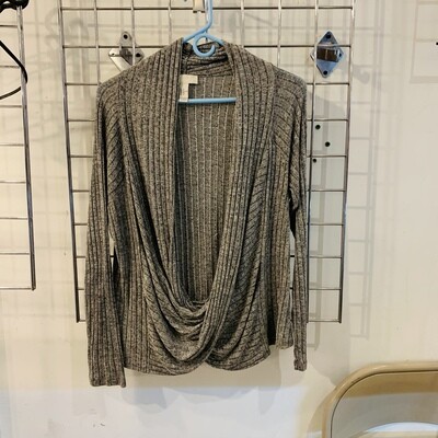 Size 2X Forever 21 LS Top Grey