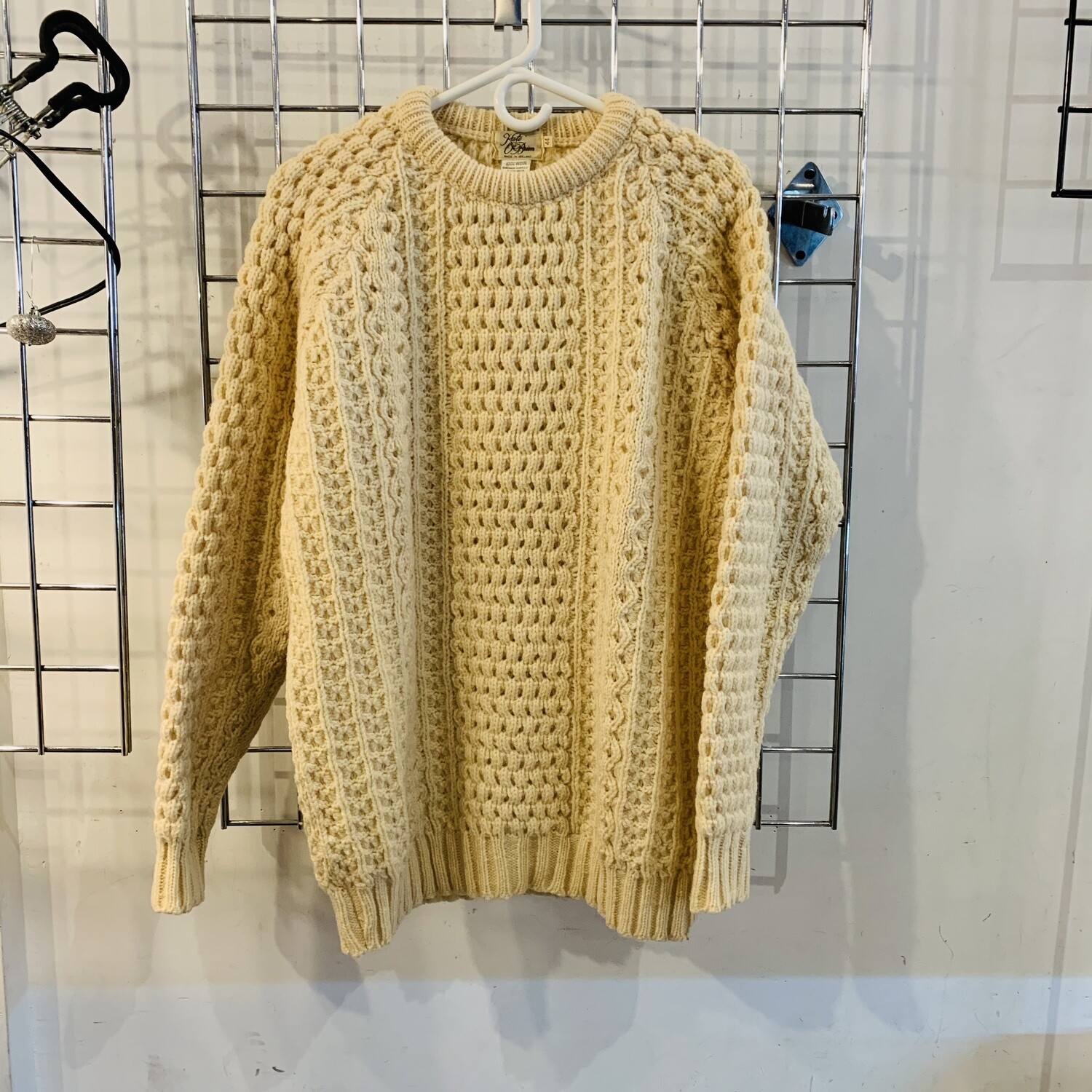 Size 44 Kate O'Brien Wool Sweater Ivory