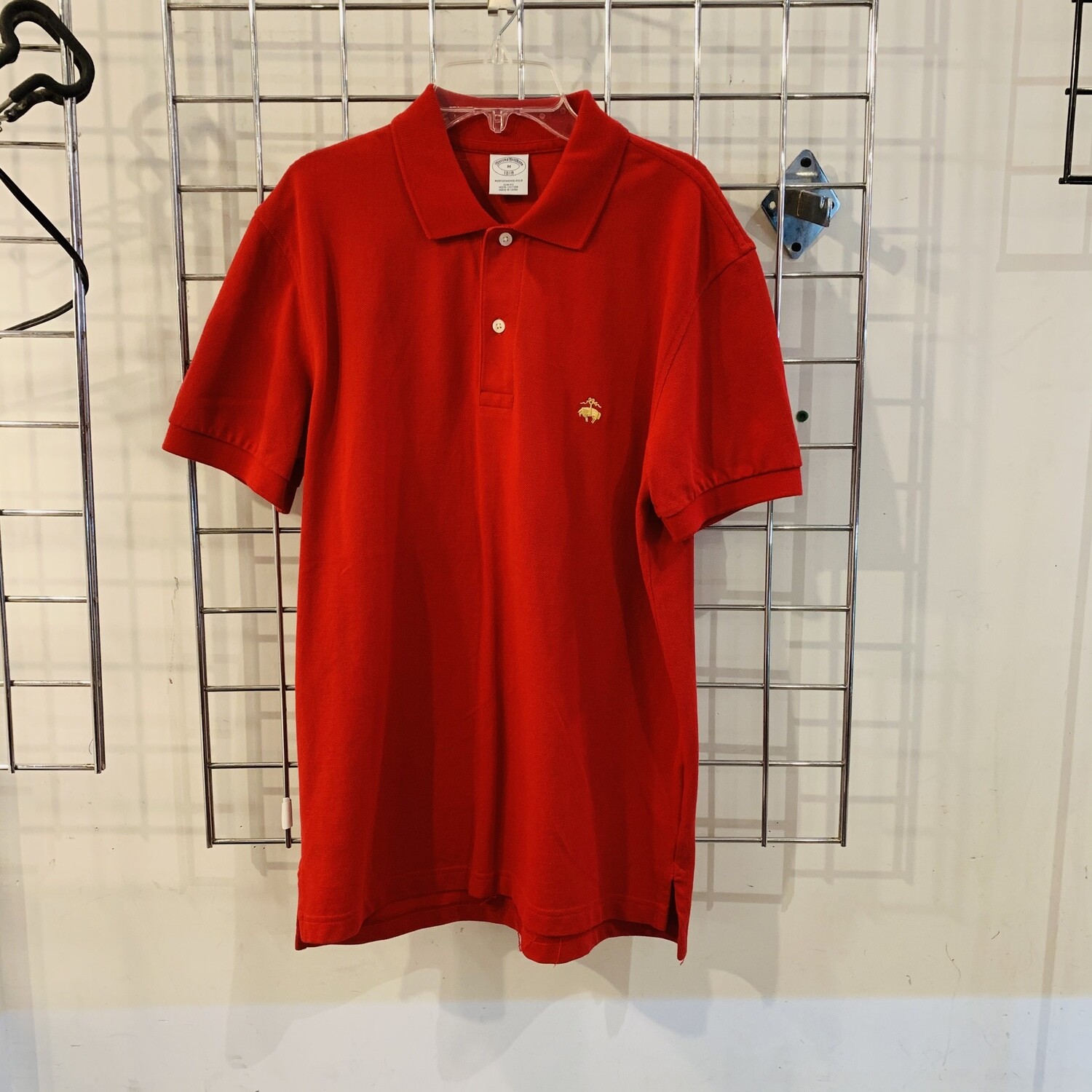 Size Medium Brooks Brothers Polo Shirt Red