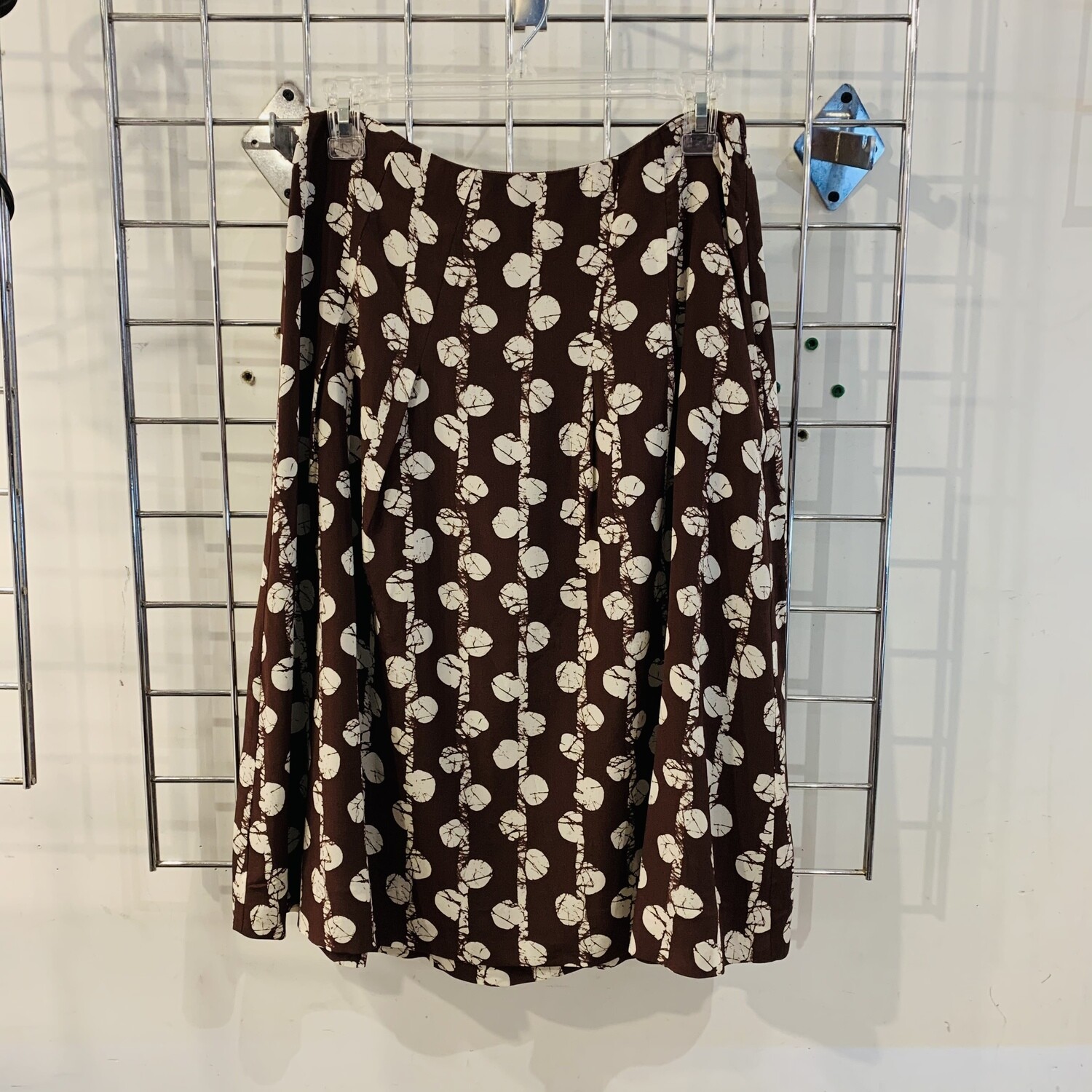 Size 0 Madewell Silk Midi Skirt