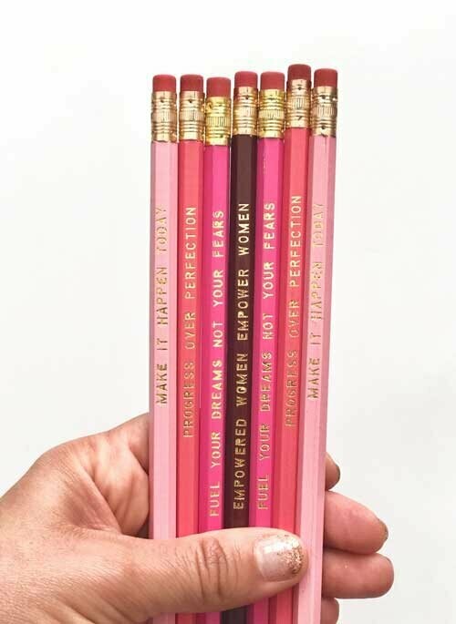 Do The Dang Thing Inspirational Pink Pencil Pack