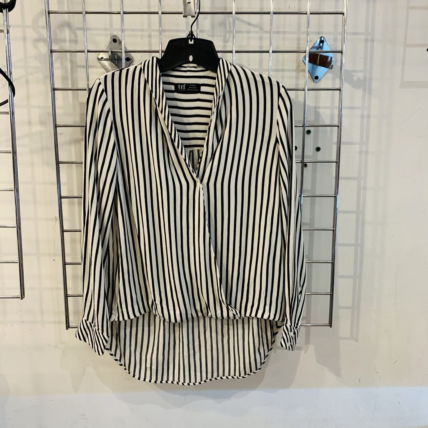 Size XS Zara TRF Striped Top